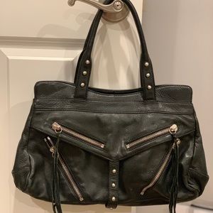 BOTKIER Trigger Satchel Black EUC